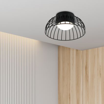 LED lubinis šviestuvas BETSY LED/12W/230V skersmuo 25 cm juodas