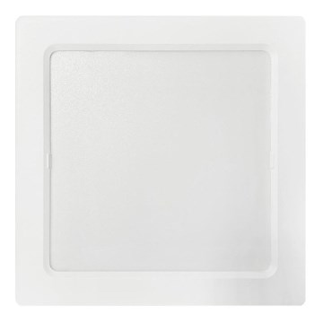 LED lubinis šviestuvas BLOCK LED/12W/230V 4000K 16,7x16,7 cm balta