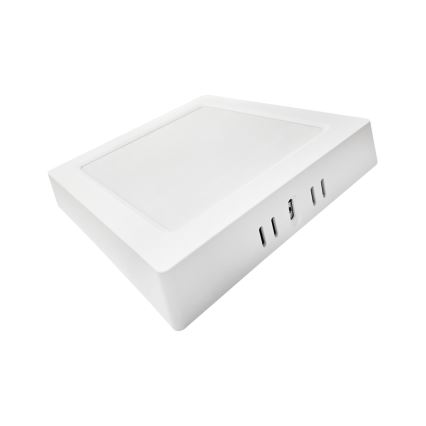 LED lubinis šviestuvas BLOCK LED/12W/230V 4000K 16,7x16,7 cm balta
