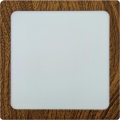 LED lubinis šviestuvas BLOCK LED/12W/230V 4200K 16,3x16,3 cm ruda