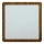LED lubinis šviestuvas BLOCK LED/18W/230V 4200K 22x22 cm ruda