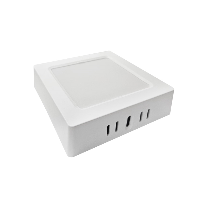 LED lubinis šviestuvas BLOCK LED/6W/230V 4000K 12x12 cm balta