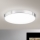 LED lubinis šviestuvas BULLY LED/28W/230V diametras 28 cm blizgus chromas