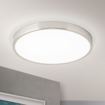 LED lubinis šviestuvas BULLY LED/28W/230V diametras 28 cm matinis chromas