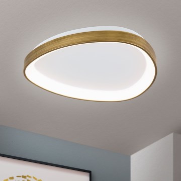 LED lubinis šviestuvas CHARLIE LED/35W/230V diametras 45 cm auksas