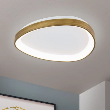 LED lubinis šviestuvas CHARLIE LED/35W/230V diametras 45 cm auksas