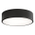LED lubinis šviestuvas CLEO LED/24W/230V 4000K diametras 30 cm juoda