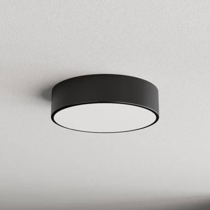 LED lubinis šviestuvas CLEO LED/24W/230V 4000K diametras 30 cm juoda