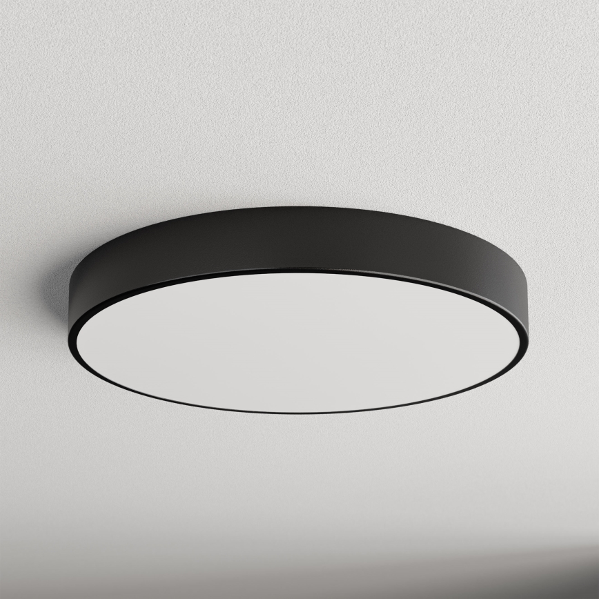 LED lubinis šviestuvas CLEO LED/69W/230V 3000K diametras 60 cm juoda