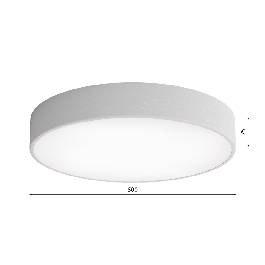 LED lubinis šviestuvas CLEO LED/69W/230V 4000K diametras 50 cm pilka