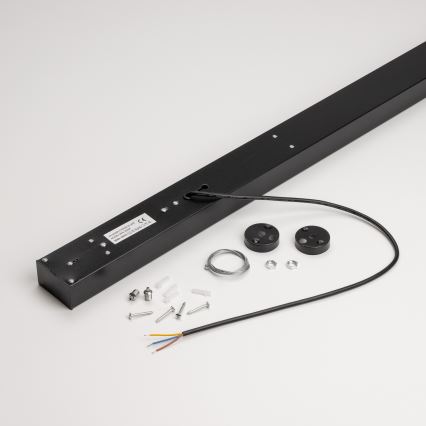 LED Lubinis paviršinis pakabinamas šviestuvas CYNIDECO LED/45W/230V 4000K juodas