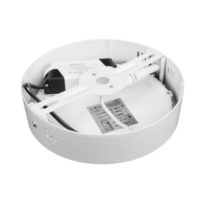 LED lubinis šviestuvas DIEGO LED/12W/230V 4000K IP40 Ø 16,5 cm baltas