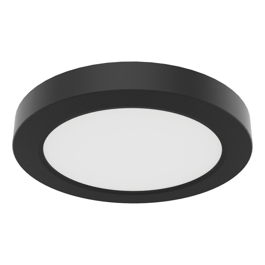 LED lubinis šviestuvas EVORA LED/6W/230V 3000/4000/6000K skersmuo 14 cm juodas