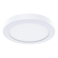 LED lubinis šviestuvas EVORA LED/6W/230V 3000/4000/6000K Ø 14 cm balta
