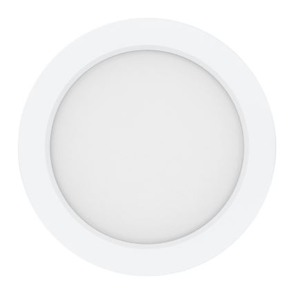 LED lubinis šviestuvas EVORA LED/6W/230V 3000/4000/6000K Ø 14 cm balta