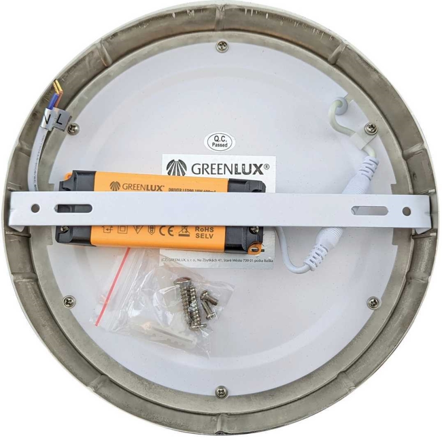 LED Lubinis šviestuvas FENIX LED/24W/230V 2800K d. 29,8 cm