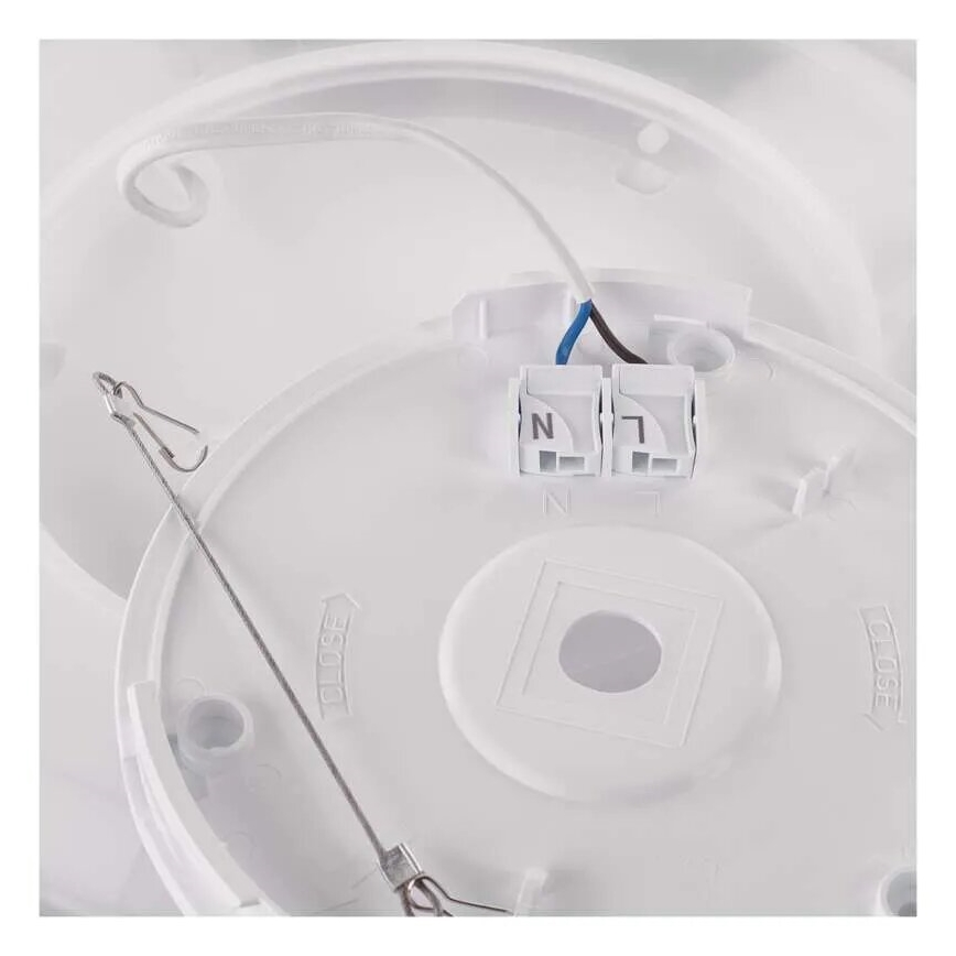 LED lubinis šviestuvas FLORI LED/18W/230V 4000K balta diametras 29 cm