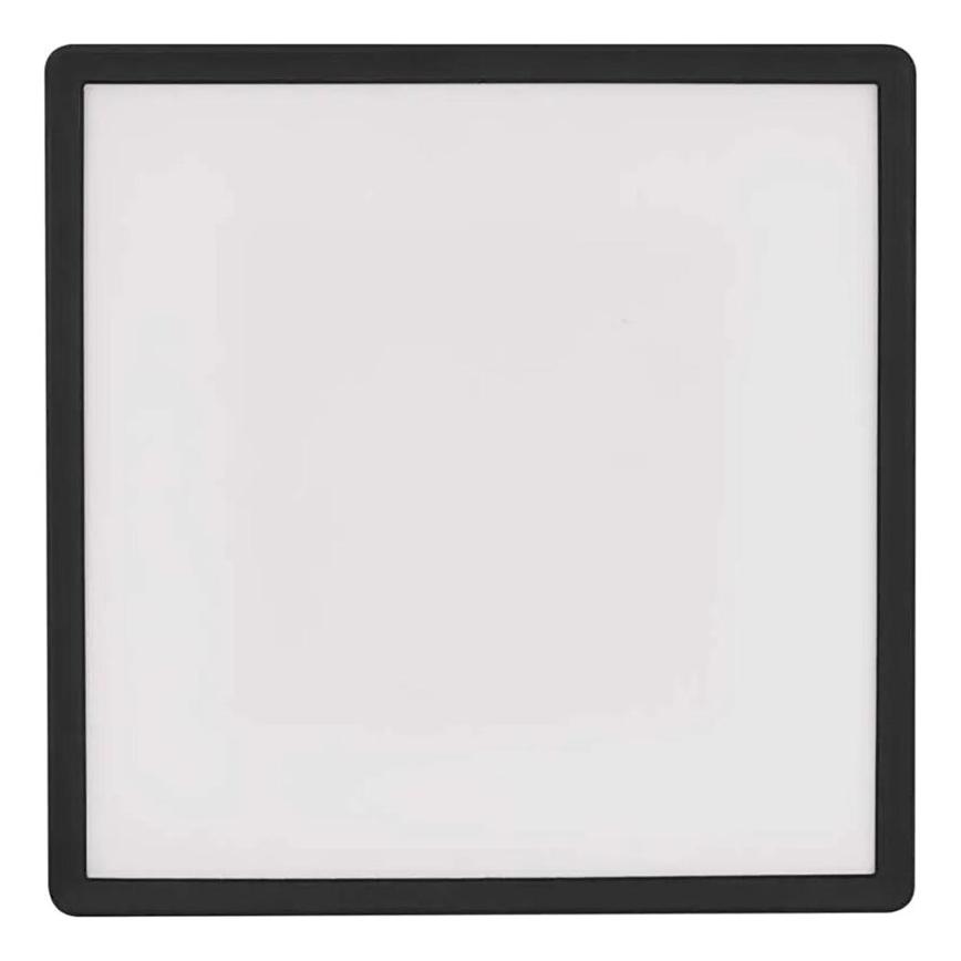 LED lubinis šviestuvas FLORI LED/18W/230V 4000K juoda 29x29 cm