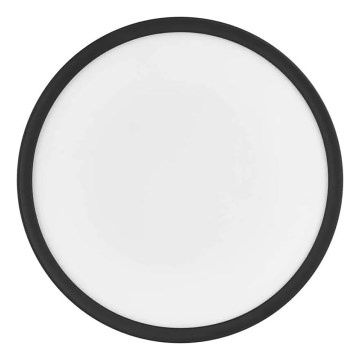 LED lubinis šviestuvas FLORI LED/18W/230V 4000K juoda diametras 29 cm