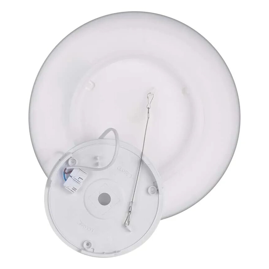LED lubinis šviestuvas FLORI LED/18W/230V 4000K juoda diametras 29 cm