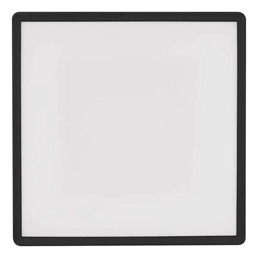 LED lubinis šviestuvas FLORI LED/22W/230V 4000K juoda 42x42 cm