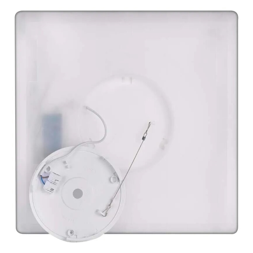 LED lubinis šviestuvas FLORI LED/22W/230V 4000K juoda 42x42 cm