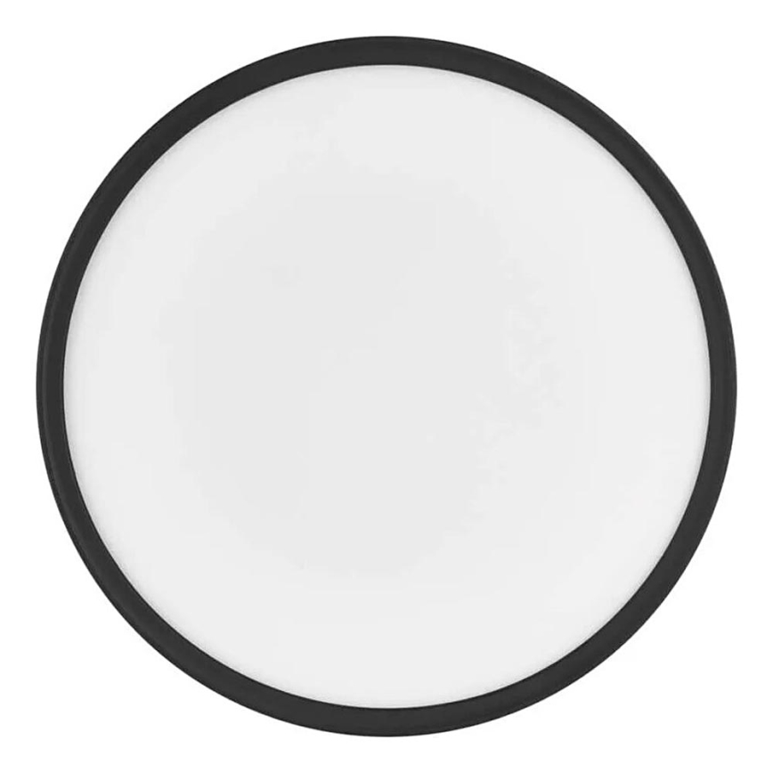 LED lubinis šviestuvas FLORI LED/22W/230V 4000K juoda diametras 42 cm