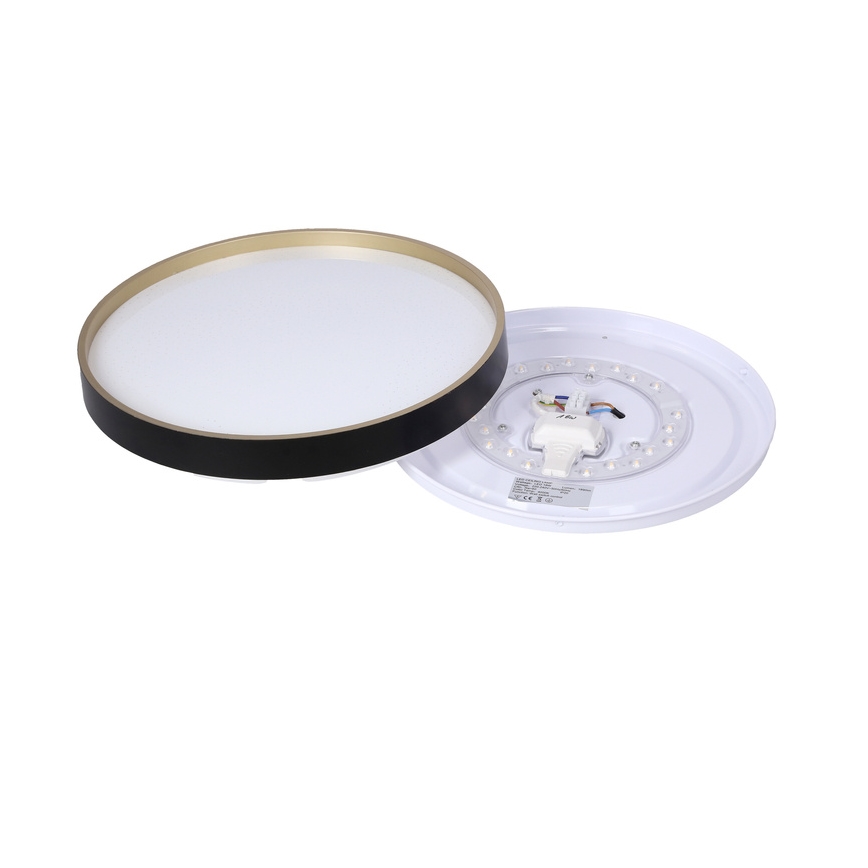 LED lubinis šviestuvas FLORIDA LED/18W/230V juoda
