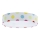 LED Lubinis šviestuvas GALAXY KIDS LED/24W/230V taškais spalvotas