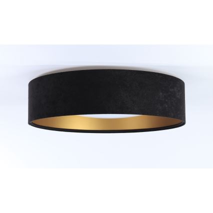 LED lubinis šviestuvas GALAXY LED/24W/230V Ø 44 cm juoda/auksinė