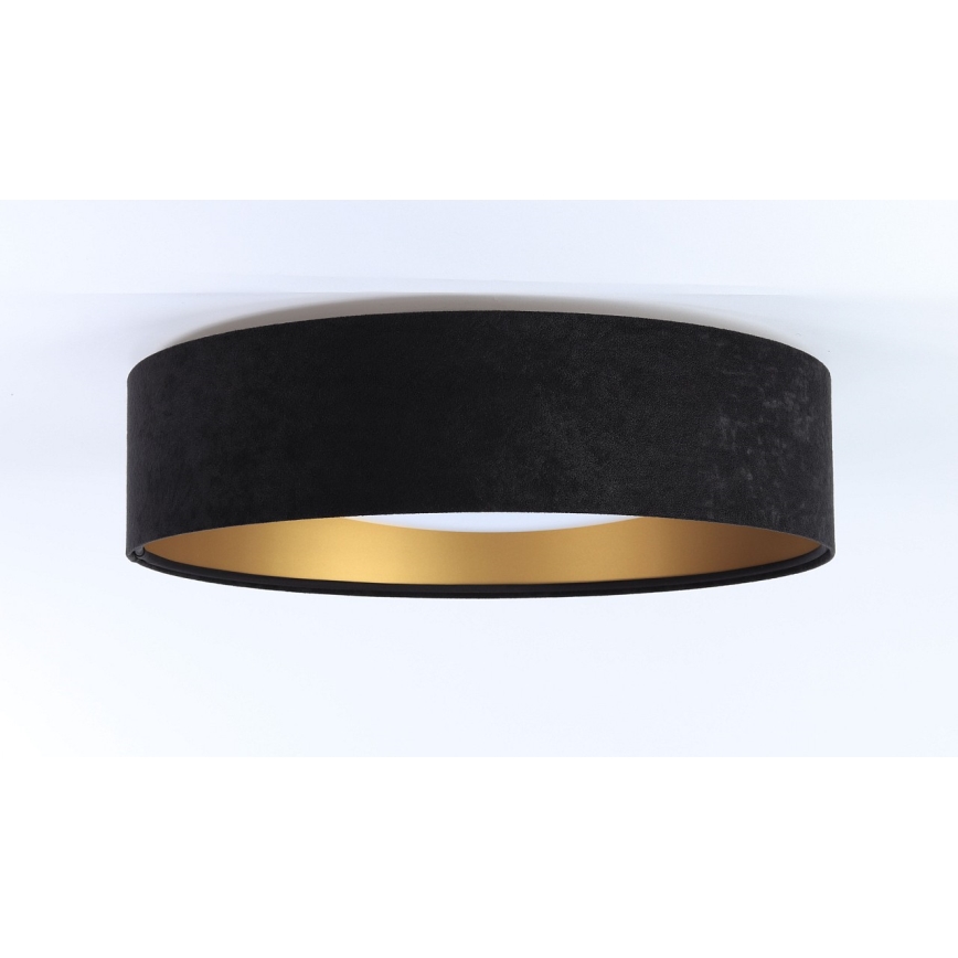 LED lubinis šviestuvas GALAXY LED/24W/230V Ø 44 cm juoda/auksinė