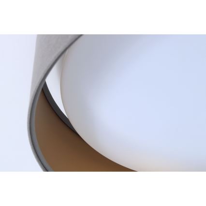 LED lubinis šviestuvas GALAXY LED/24W/230V skersmuo 44 cm pilkas/auksinis