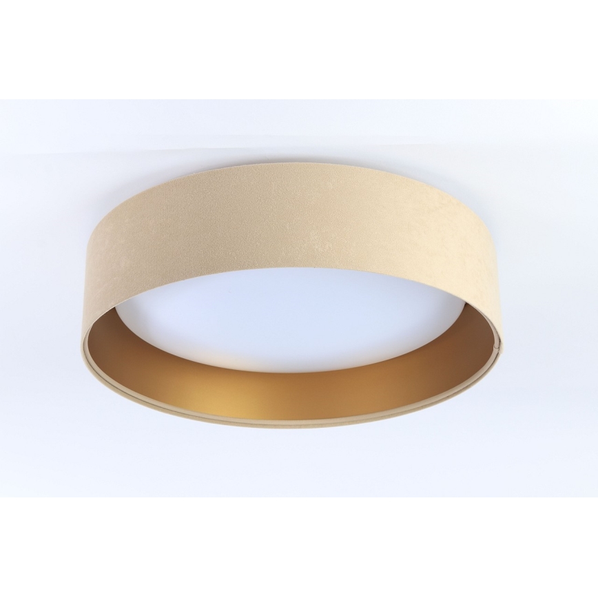 LED lubų šviestuvas GALAXY LED/24W/230V Ø 44 cm, smėlio/auksinė