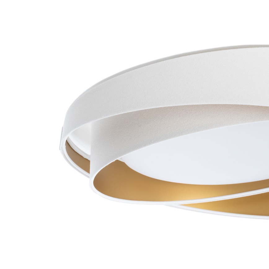 LED lubinis šviestuvas GALAXY MODERN, 24 W, 230 V, skersmuo 55 cm, baltas/auksinis