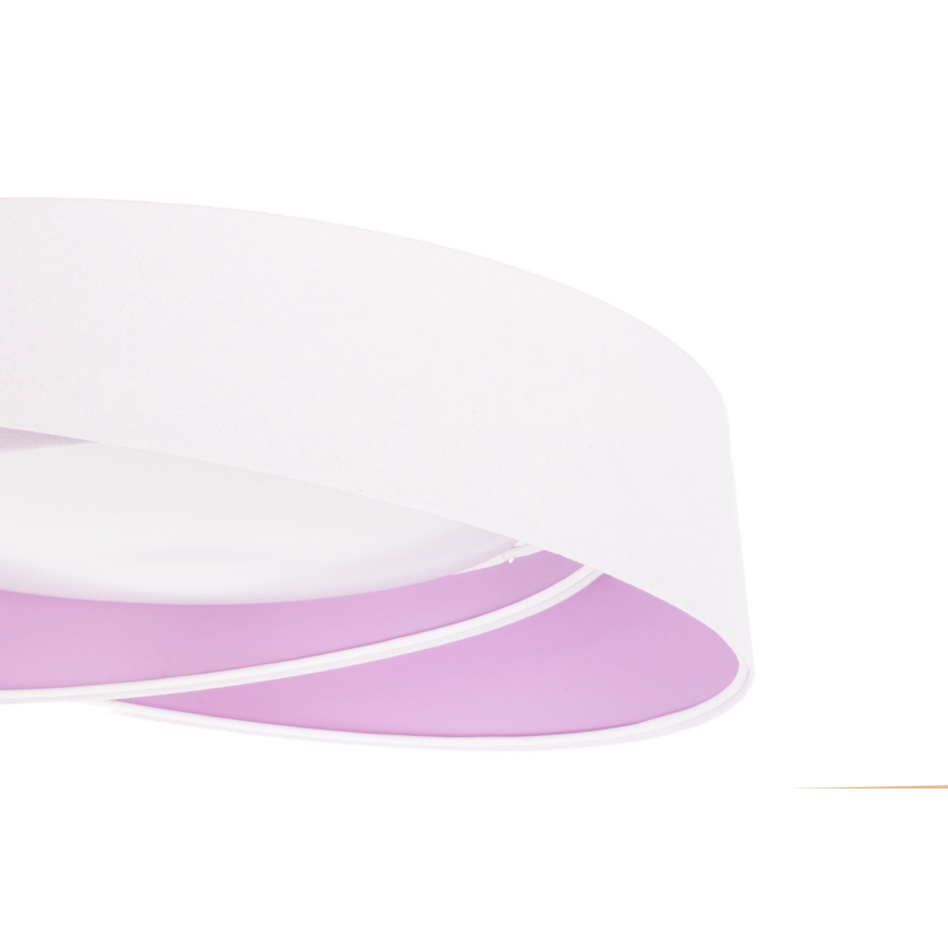 LED lubinis šviestuvas GALAXY MODERN LED/24W/230V skersmuo 55 cm balta/violetinė