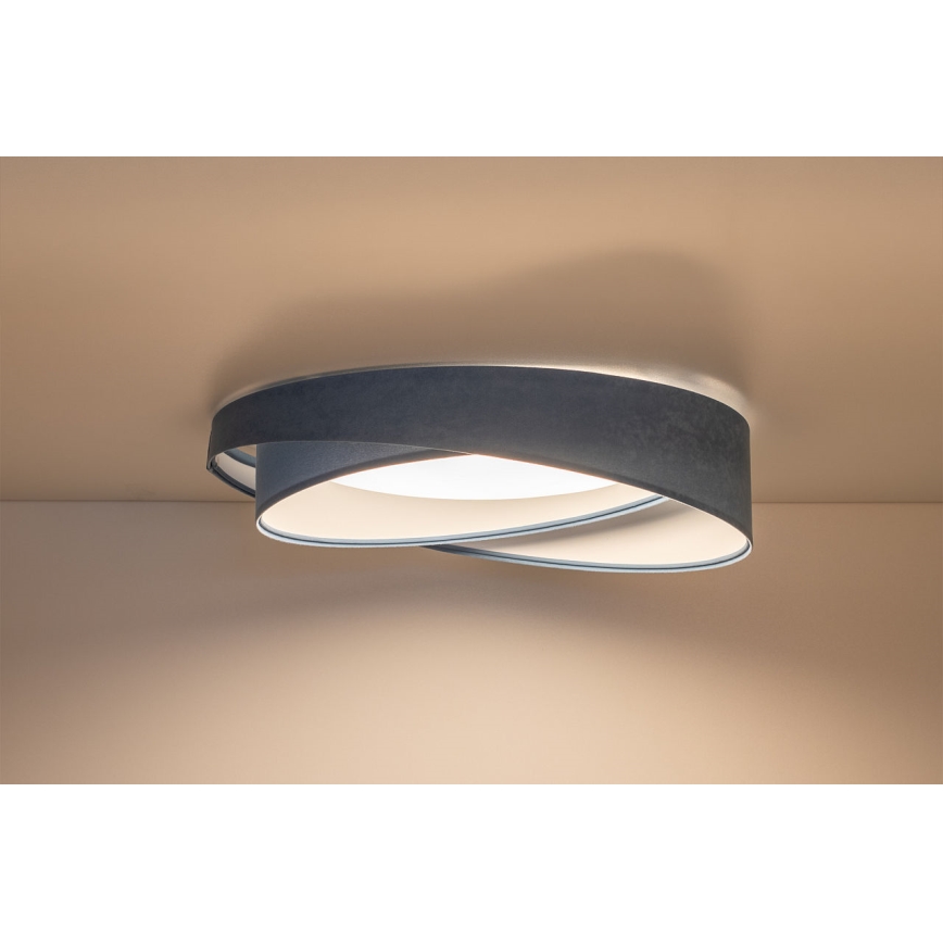 LED lubinis šviestuvas GALAXY MODERN LED/24W/230V skersmuo 55 cm mėlynas