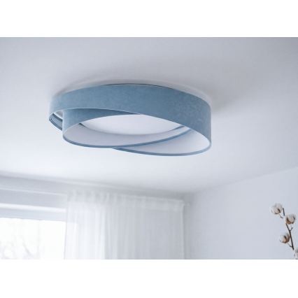 LED lubinis šviestuvas GALAXY MODERN LED/24W/230V skersmuo 55 cm mėlynas
