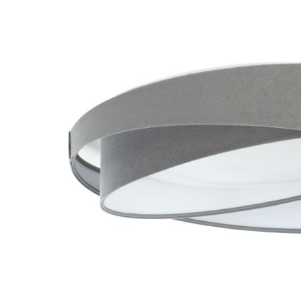 LED lubinis šviestuvas GALAXY MODERN LED/24W/230V, skersmuo 55 cm, pilka/balta