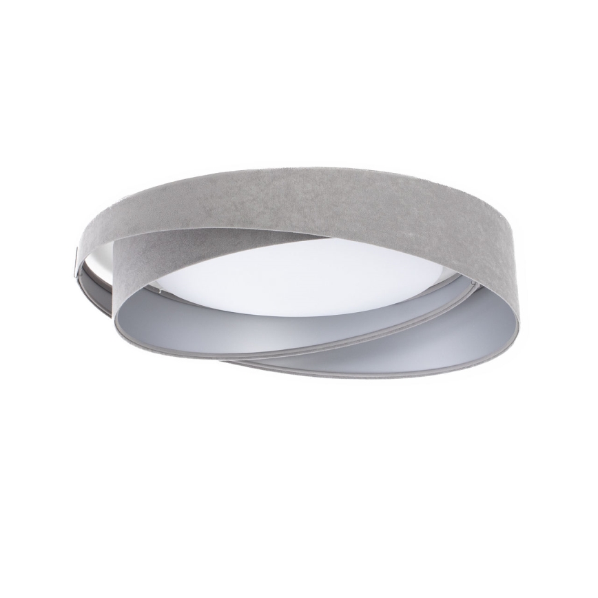 LED lubinis šviestuvas GALAXY MODERN LED/24W/230V Ø 55 cm pilkas/sidabrinis