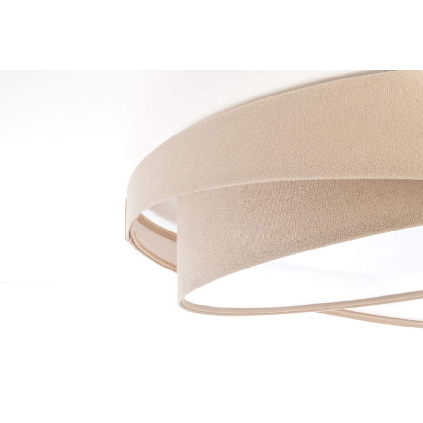 LED lubinis šviestuvas GALAXY MODERN LED/24W/230V Ø 55 cm smėlinė/balta