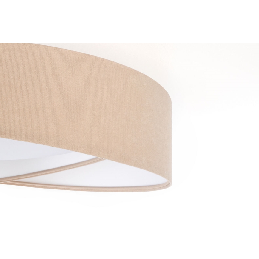 LED lubinis šviestuvas GALAXY MODERN LED/24W/230V Ø 55 cm smėlinė/balta
