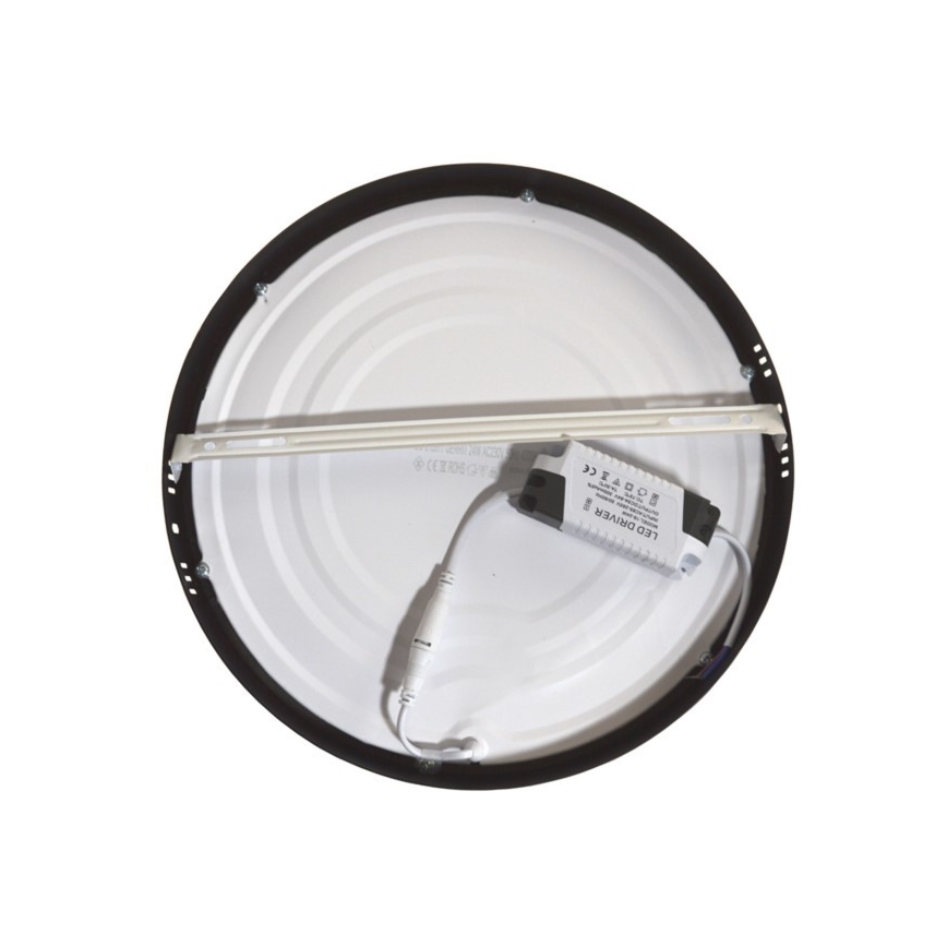 LED lubinis šviestuvas GERRIT LED/24W/230V 4000K juoda