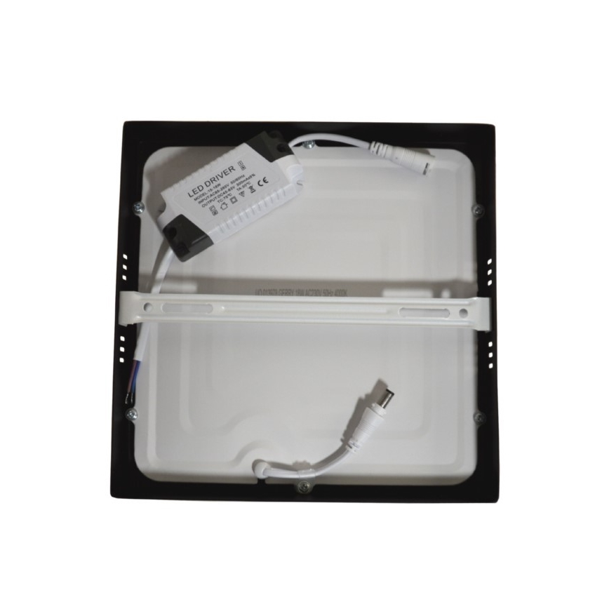LED lubinis šviestuvas GERRY LED/18W/230V 4000K juoda
