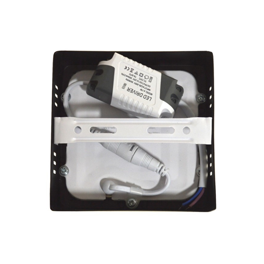 LED lubinis šviestuvas GERRY LED/6W/230V 4000K juoda