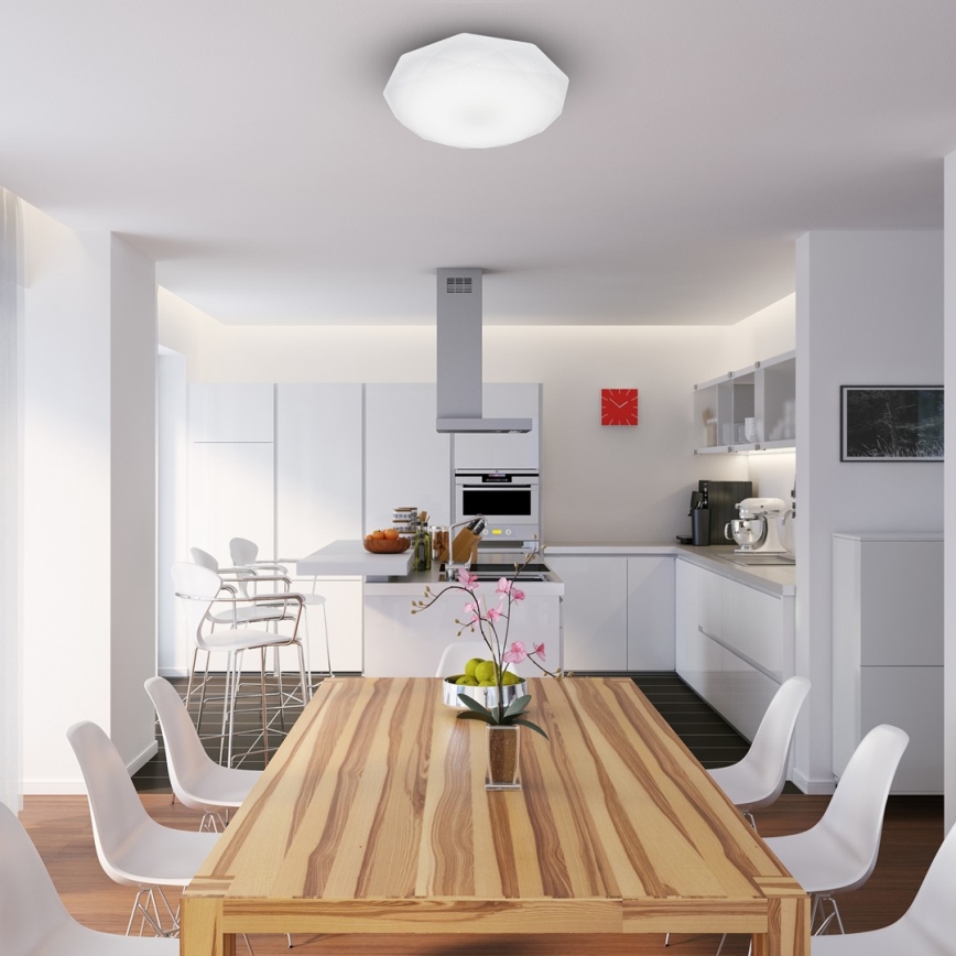 LED lubinis šviestuvas HEX LED/24W/230V