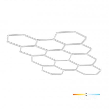 LED lubinis šviestuvas HEXLINE LED/513W/230V 4000K 300x516 cm balta