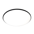 LED Lubinis šviestuvas HUGO LED/16/24/32W/230V 3000/4000/6500K skersmuo 37 cm IP54 juodas