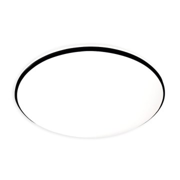 LED Lubinis šviestuvas HUGO LED/16/24/32W/230V 3000/4000/6500K skersmuo 37 cm IP54 juodas