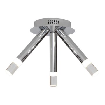 LED lubinis šviestuvas ICE 3xLED/5W/230V blizgus chromas