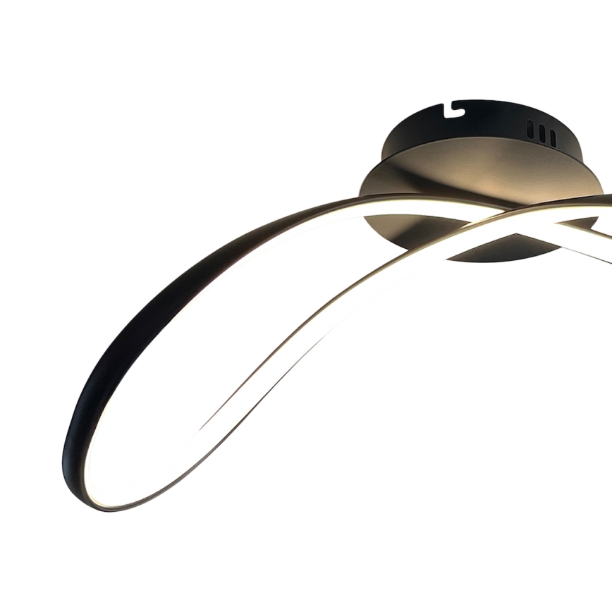 LED lubinis šviestuvas INFINITY LED/21W/230V juoda
